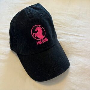 Pink Pony mackinaw islands Black and pink hat